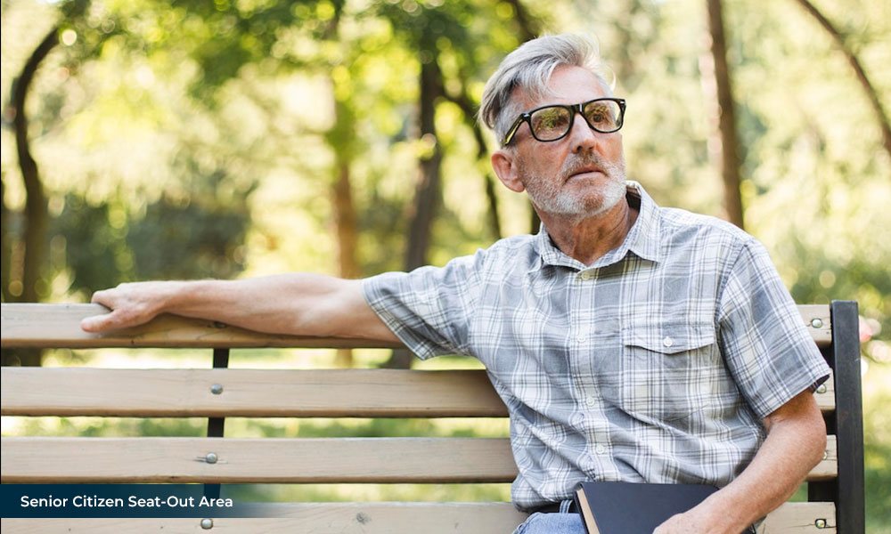 Senior Citizen Seat-Out Area